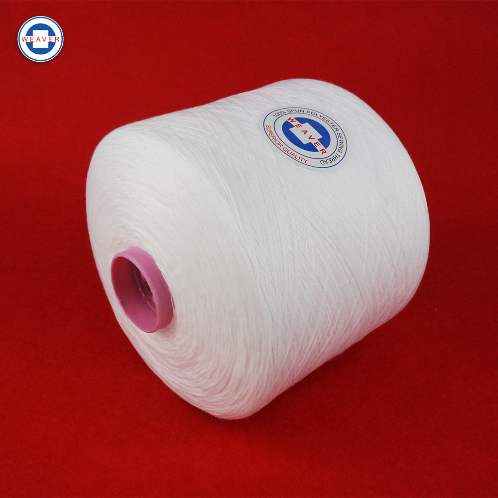pakyawan na mga supply sa pananahi 44/2 100% poly sewing thread