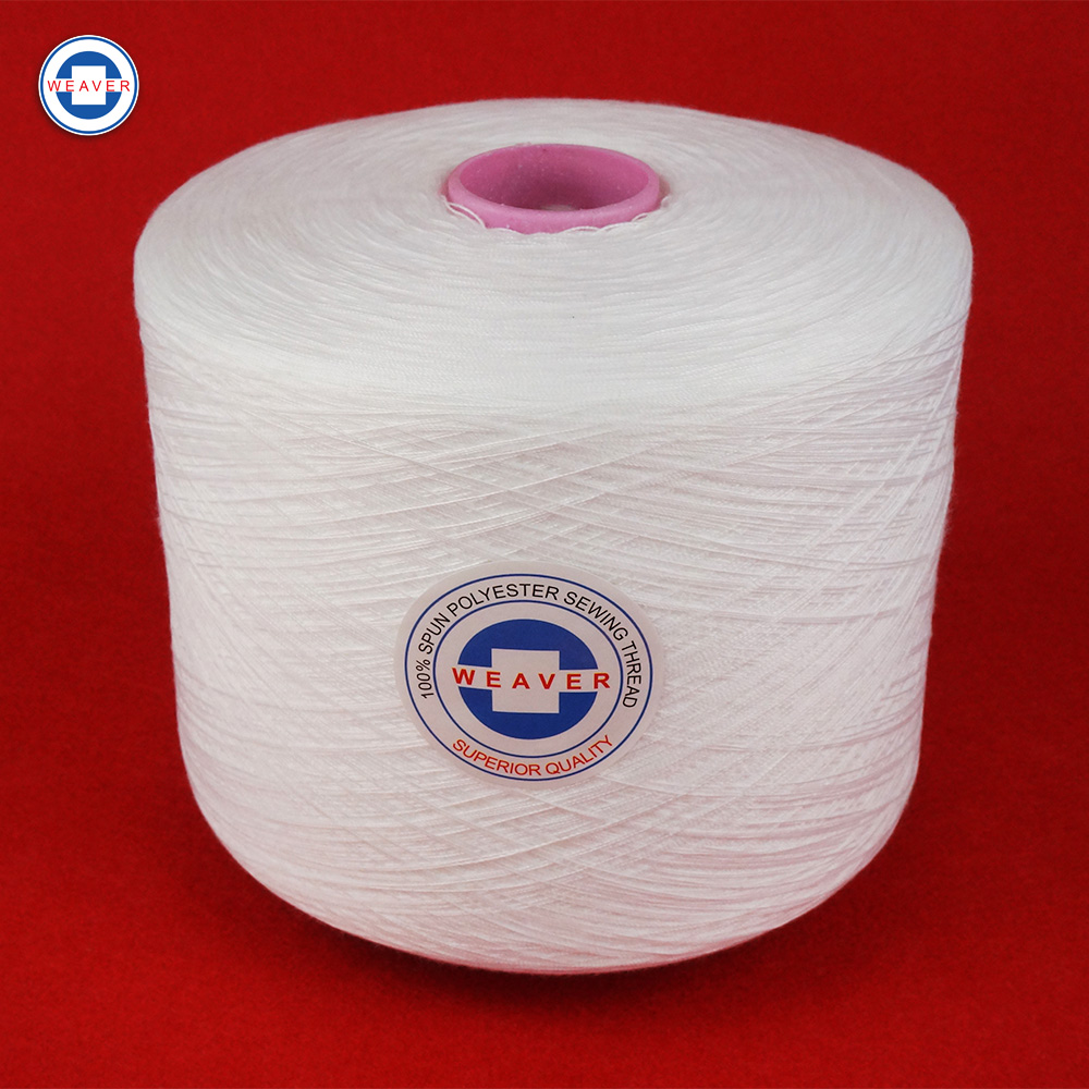 pakyawan na mga supply sa pananahi 44/2 100% poly sewing thread